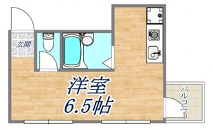 アムス下祇園の物件間取画像